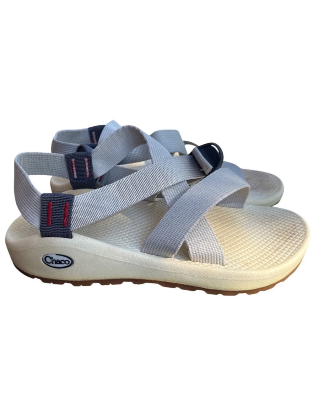 Chaco Z/1 Classic Sport Open Toe Mens Size 8 Sandals Outdoor Hiking Shoe Gray